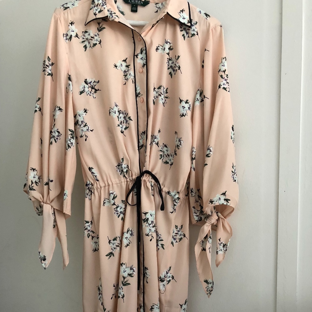 Ralph Lauren Silk Shirt Dress